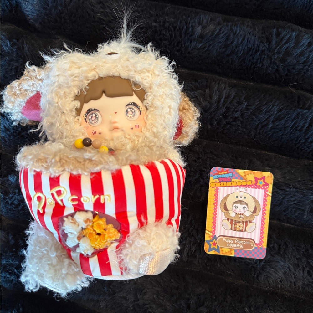 Nommi meet the childhood - puppy popcorn